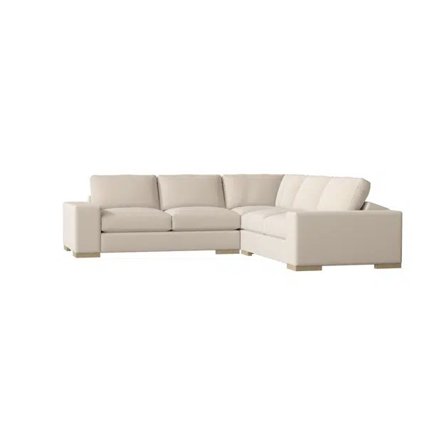 Brann 120" Wide Symmetrical Corner Sectional | Wayfair Professional