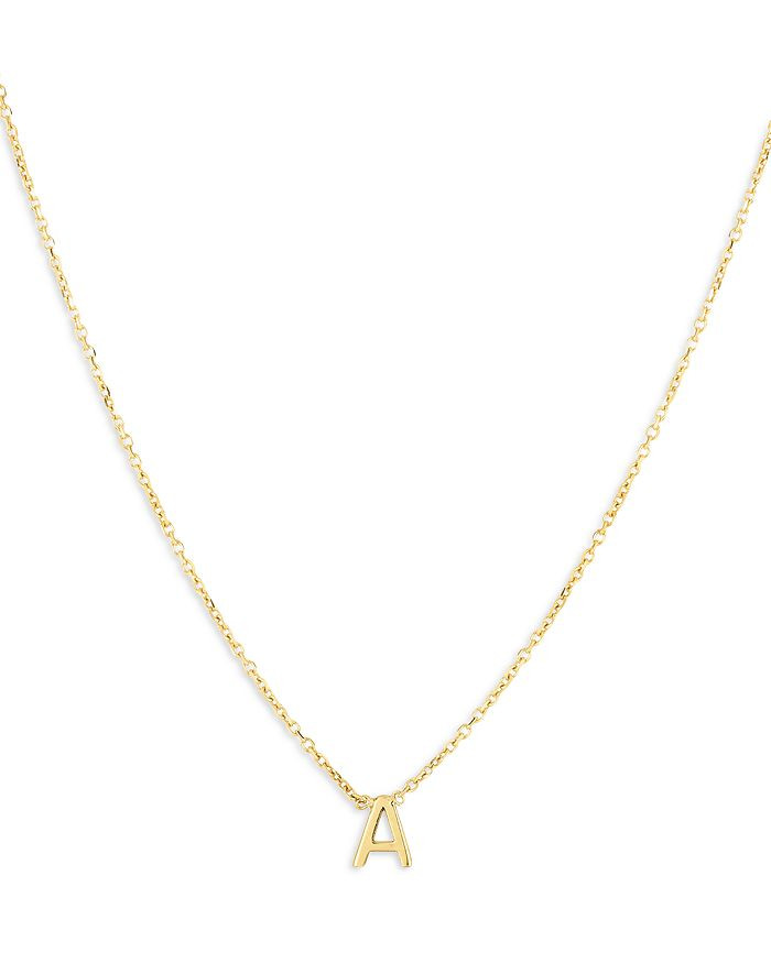 14K Yellow Gold Initial Pendant Necklace | Bloomingdale's (US)