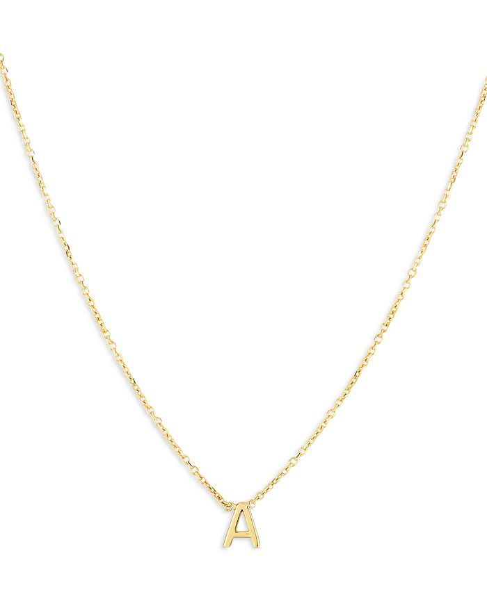 14K Yellow Gold Initial Pendant Necklace | Bloomingdale's (US)