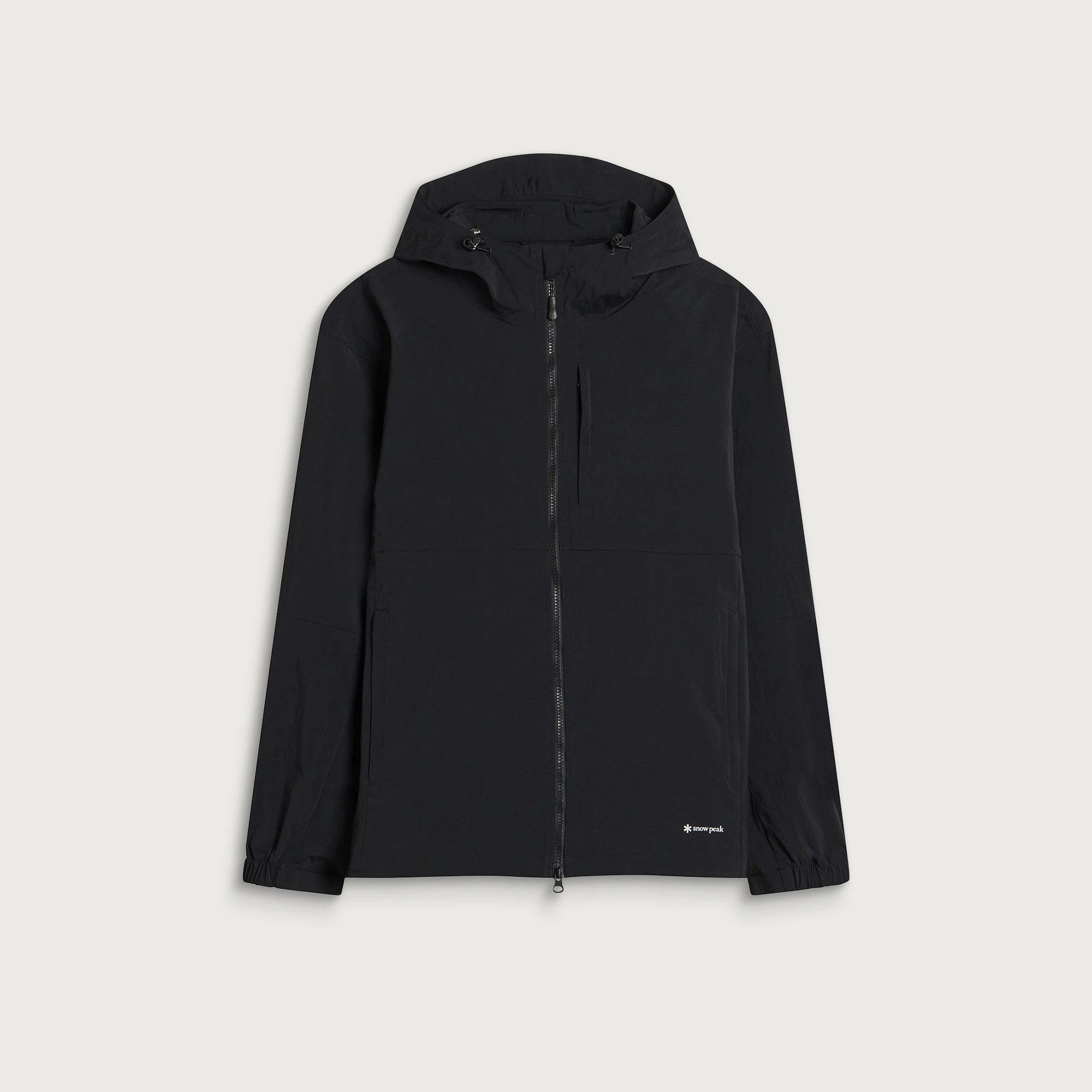 Snow Peak Men's New Standard Utility Parka Jacket in Black, Size X-Large | END. Clothing