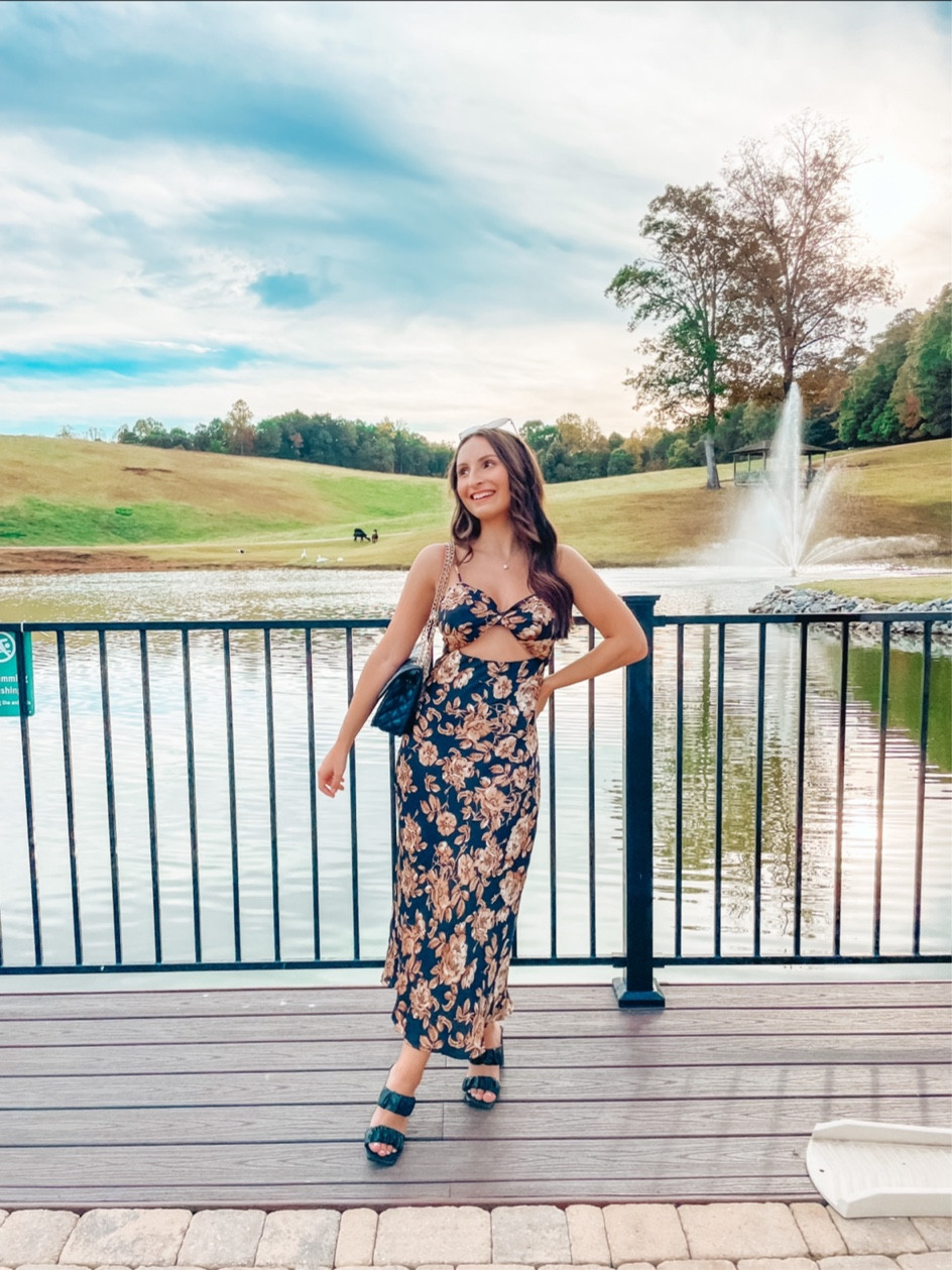 Midi dress - true to size (XS)
—
Wedding guest, wedding guest dress

#LTKunder100 #LTKwedding #LTKunder50