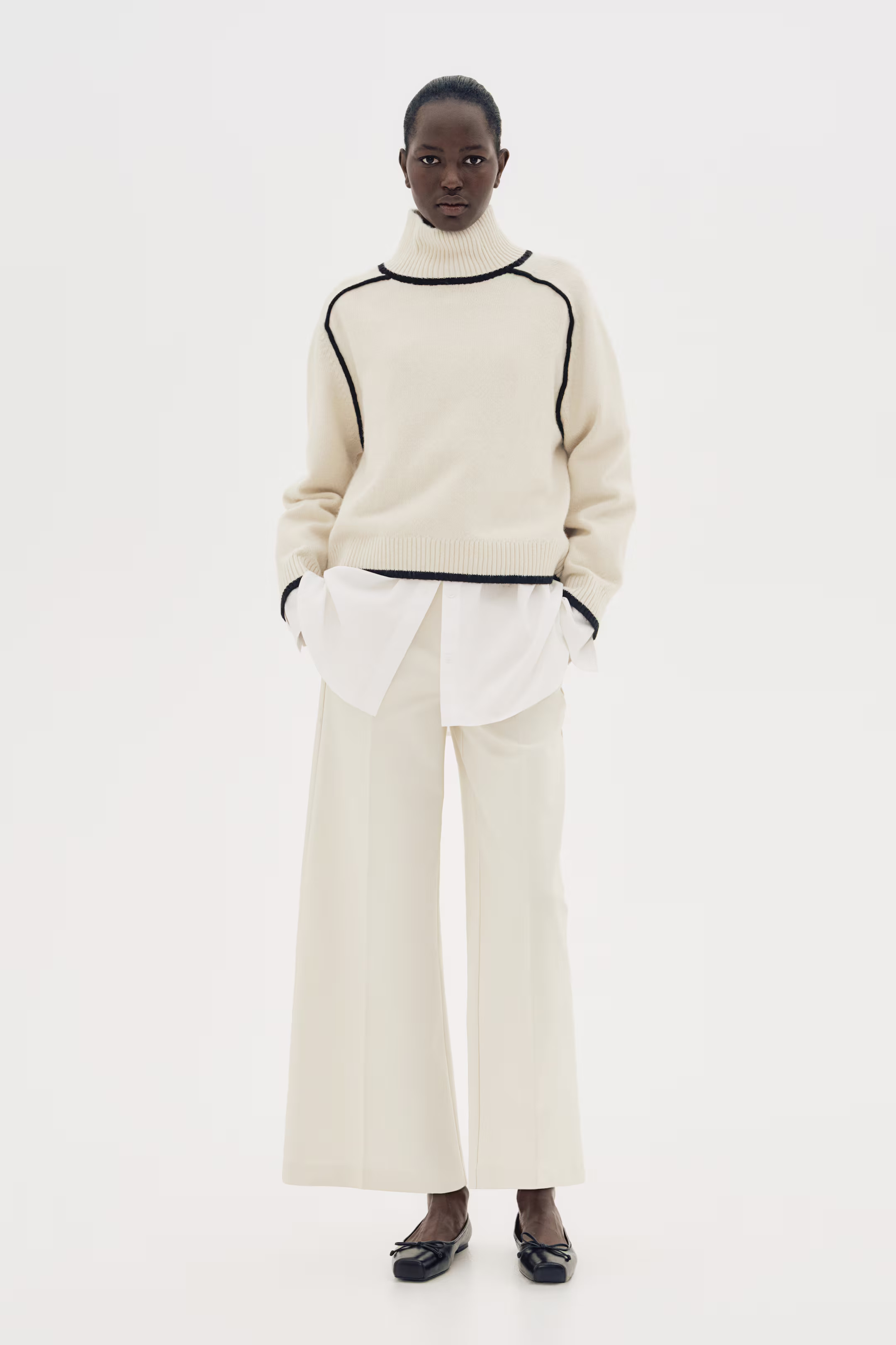 Wide tailored trousers | H&M (UK, MY, IN, SG, PH, TW, HK)