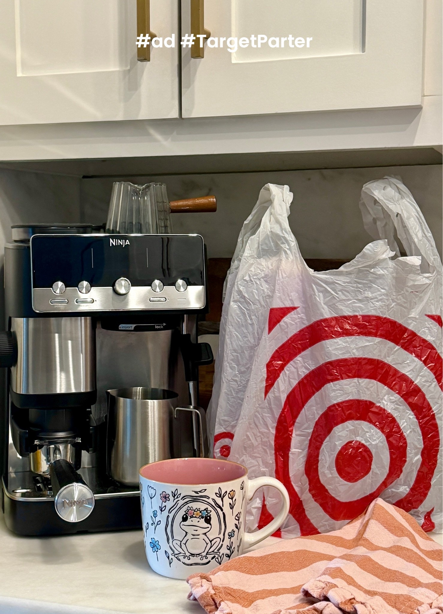 #ad Love our new @ninjakitchen Luxe Café Mini Espresso Maker #TargetPartner #NinjaLuxeCafeMini #NinjaLuxeCafe @target

#LTKHome #LTKmorningroutine #LTKdayinmylife