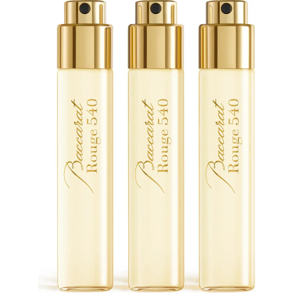Maison Francis Kurkdjian Baccarat Rouge 540 Eau de Parfum Refill Trio at Nordstrom | Nordstrom