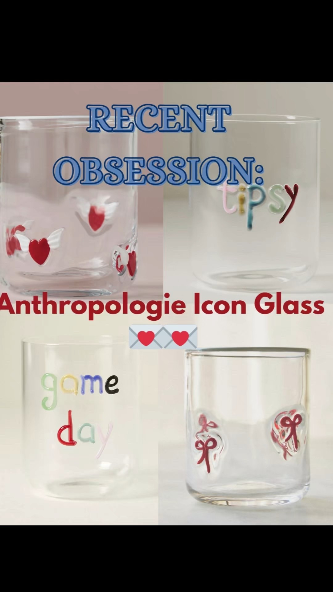 OBSESSED with these glasses. 💕 

#LTKHome #LTKStyleTip #LTKFindsUnder50