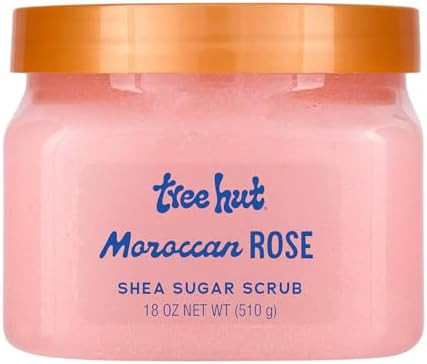 Tree Hut Moroccan Rose Shea Sugar Scrub, Easter Gifts for Women, Exfoliating & Hydrating Body Scr... | Amazon (US)
