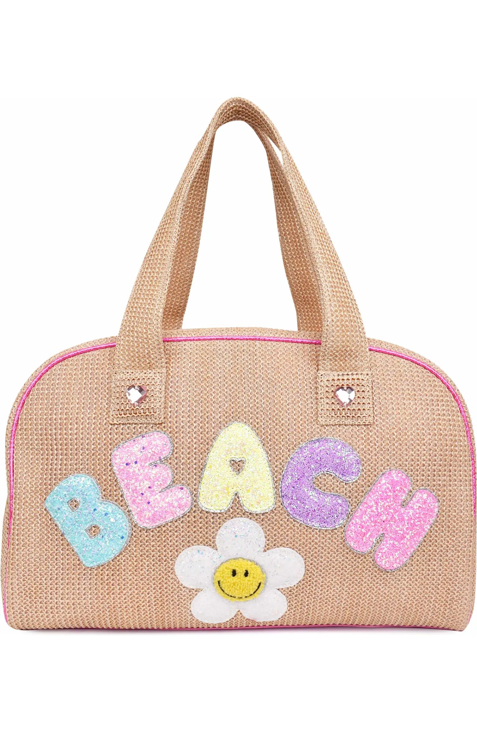 Kids' Beach Straw Duffle Bag | Nordstrom Rack
