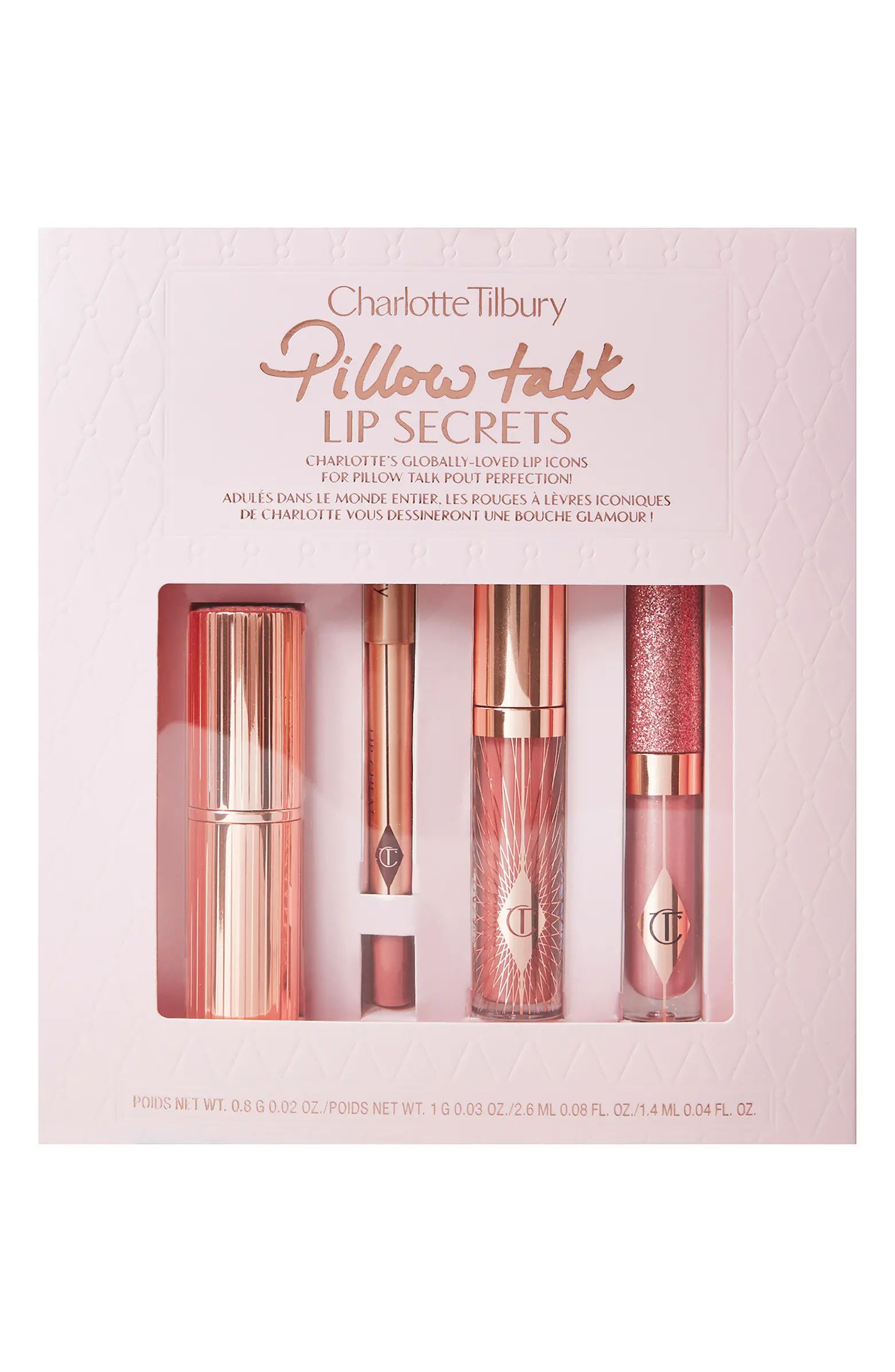 Pillow Talk Lip Secrets Set | Nordstrom