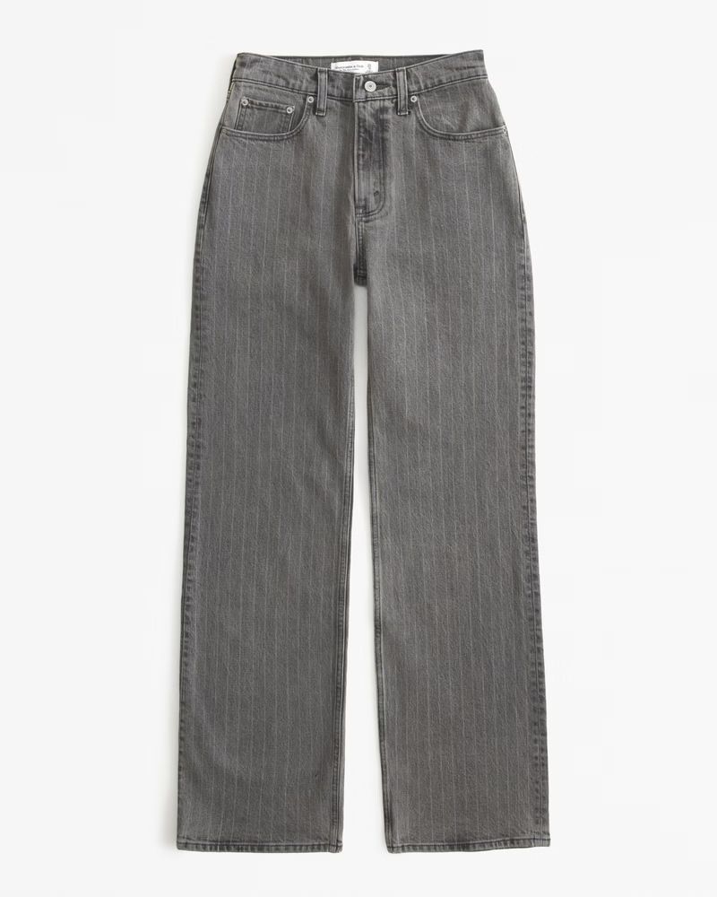 Women's Curve Love High Rise 90s Relaxed Jean | Women's Bottoms | Abercrombie.com | Abercrombie & Fitch (US)