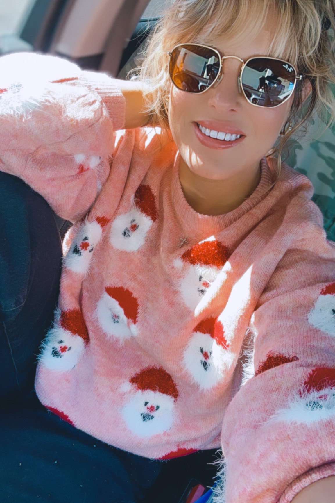 The $17 Christmas sweater everyone is asking about! I’m wearing a Medium. I could have gone with the small but I wanted a bit oversized so I could wear with leggings too!  

#LTKSeasonal #LTKfindsunder50 #LTKstyletip