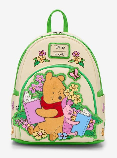 Loungefly Disney Winnie the Pooh Piglet & Pooh Bear Reading Mini Backpack - BoxLunch Exclusive | ... | BoxLunch