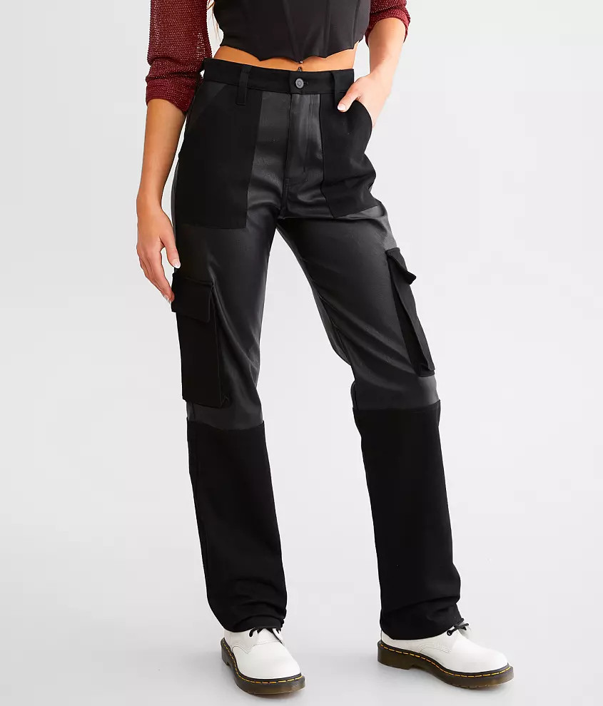 90s Straight Pieced Cargo Pant | Buckle