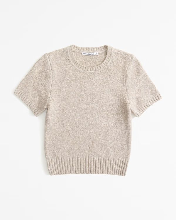 Women's Crew Sweater Tee | Women's New Arrivals | Abercrombie.com | Abercrombie & Fitch (US)