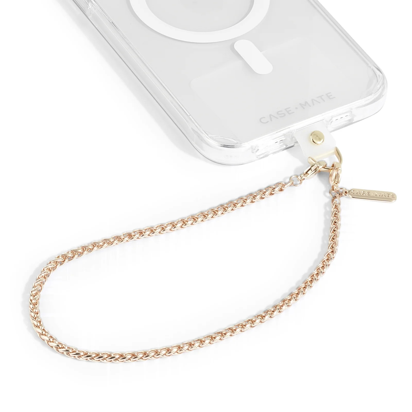 Case-Mate Cell Phone Charm Strap with Gold Chain - Detachable Phone Lanyard, Hands-Free Secure Wr... | Walmart (US)