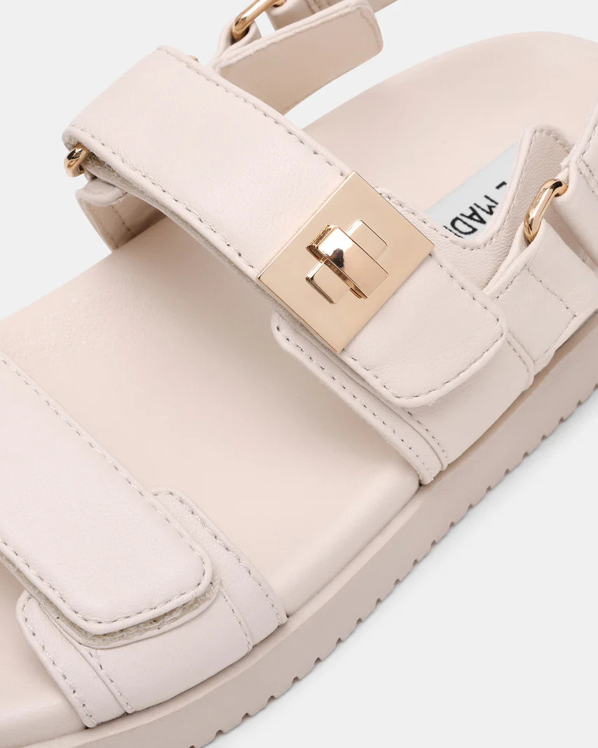 MONA Natural Leather Women's Sandals | Women's Designer Sandals | Steve Madden (Canada)