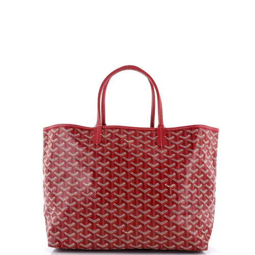 Pre-Owned Goyard Saint Louis Tote Coated Canvas PM in Red at Nordstrom, Size Medium | Nordstrom