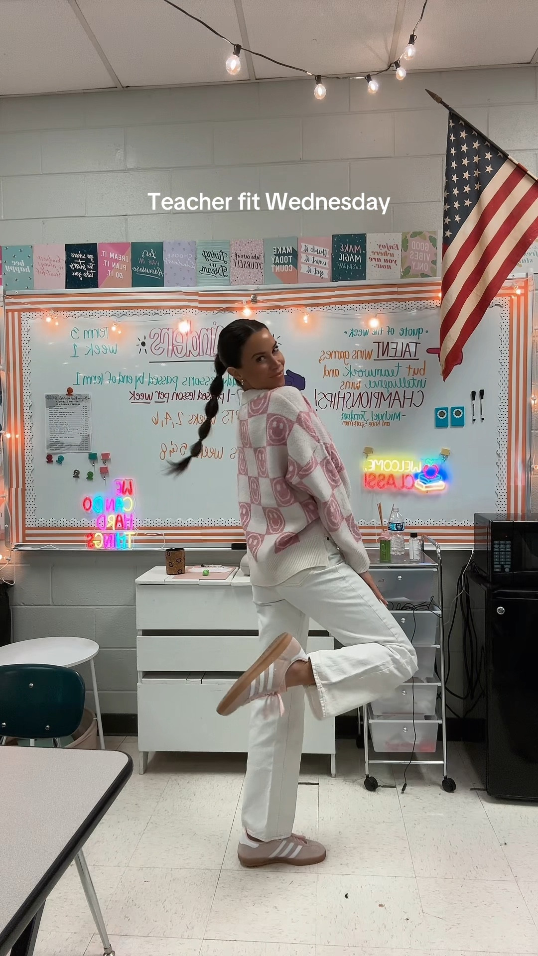 Wednesday fit 🙃

#teacher #gazelles 

#LTKStyleTip #LTKWorkwear #LTKShoeCrush