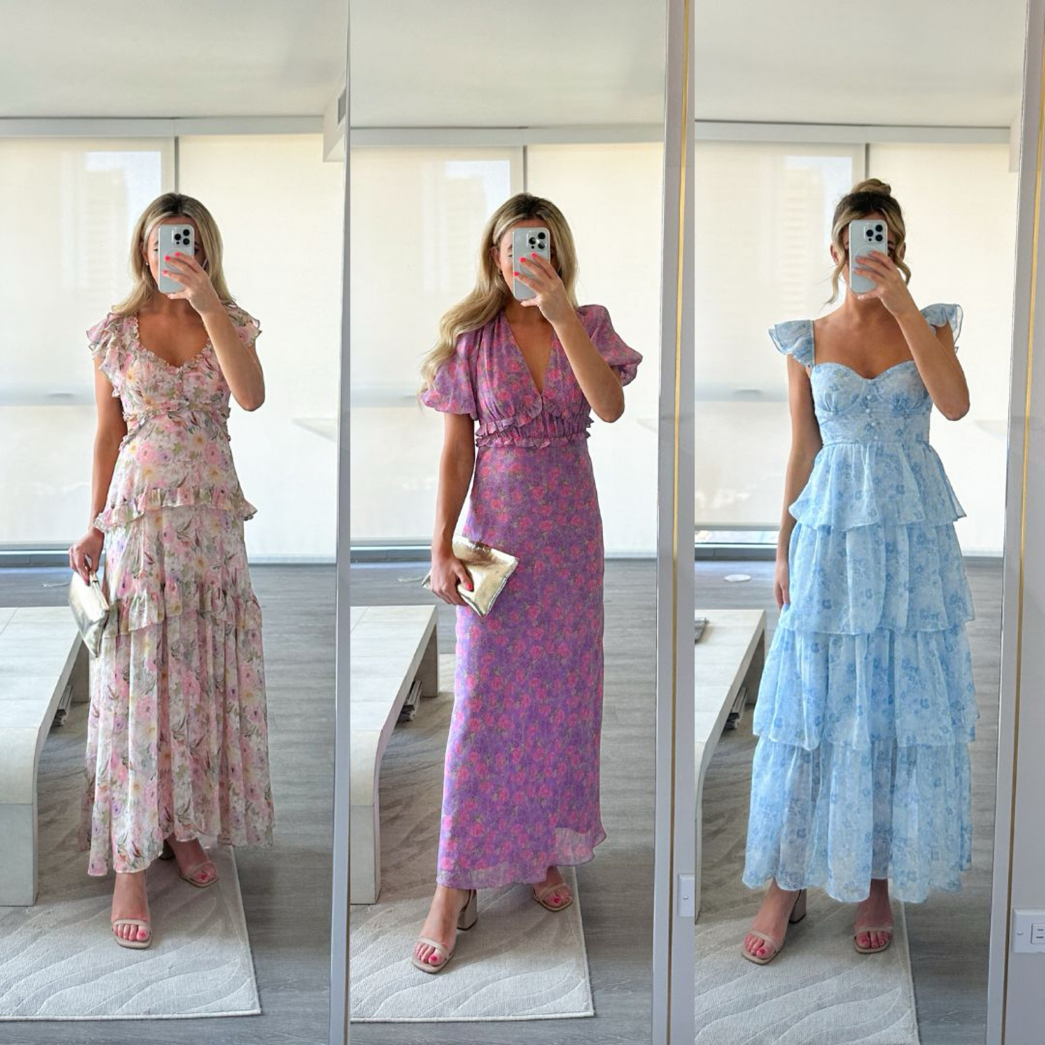 wedding guest dress / bridesmaid dress

floral dress, midi dress, maxi dress, summer dress, wedding season, bridal shower, vacation dress, destination wedding, ruffle dress, something blue dress, spring dress 

#LTKtravel #LTKparties #LTKwedding