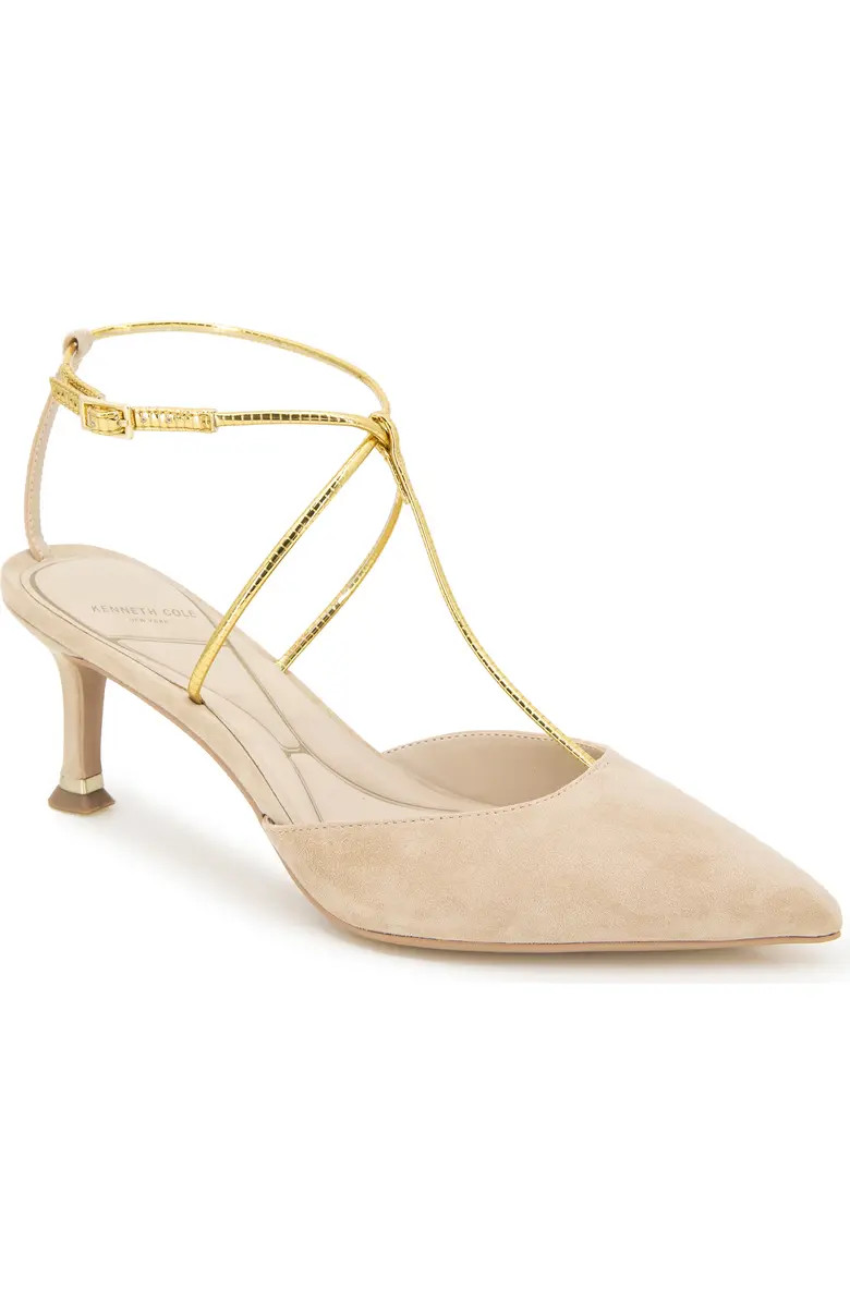 Umi T-Strap Pointed Toe Pump (Women) | Nordstrom