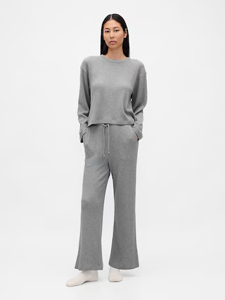 Waffle Crop PJ Top | Gap (US)