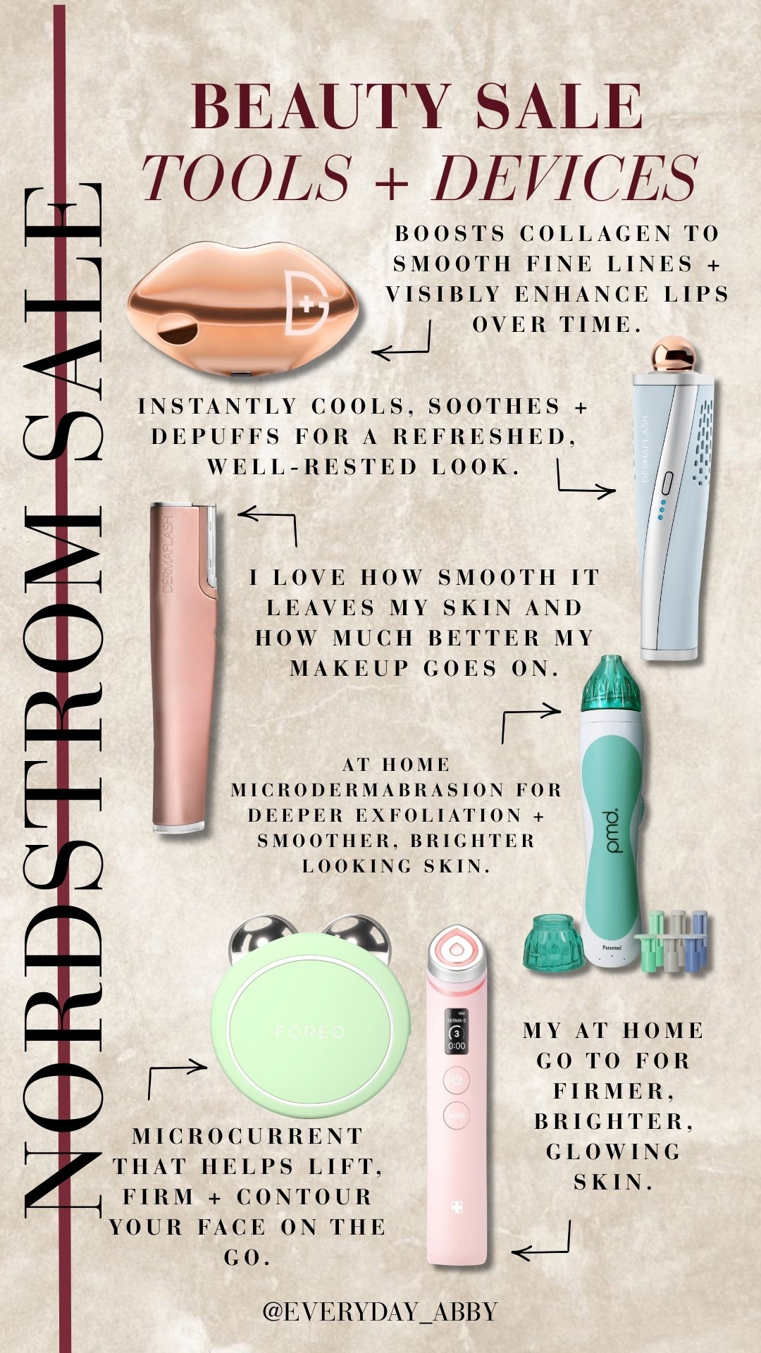 Beauty tools worth the hype ✨ Sharing my favorite at home devices for smoother, brighter, firmer looking skin + a few that make getting ready feel a little more luxe. Even better, they’re on sale 👏

#LTKgrwm #LTKSaleAlert #LTKBeauty