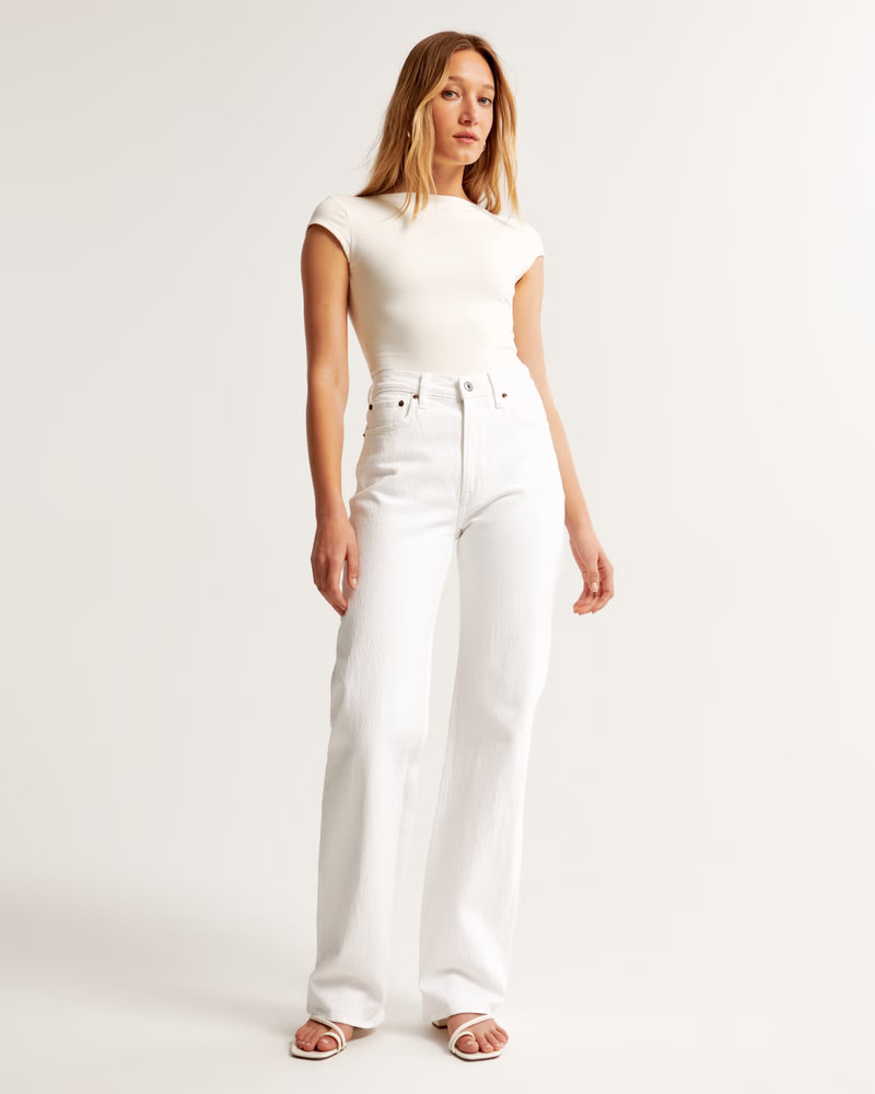Women's High Rise 90s Relaxed Jean | Women's Bottoms | Abercrombie.com | Abercrombie & Fitch (US)