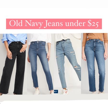 Old navy jeans on sale for under $25 #jeans #denim #pants #oldnavy 

#LTKfindsunder50 #LTKsalealert #LTKstyletip