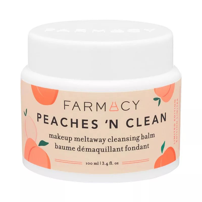 Farmacy Peaches 'N Clean Makeup Removing Cleansing Balm, Size: 3.38 FL Oz, Multicolor | Kohl's