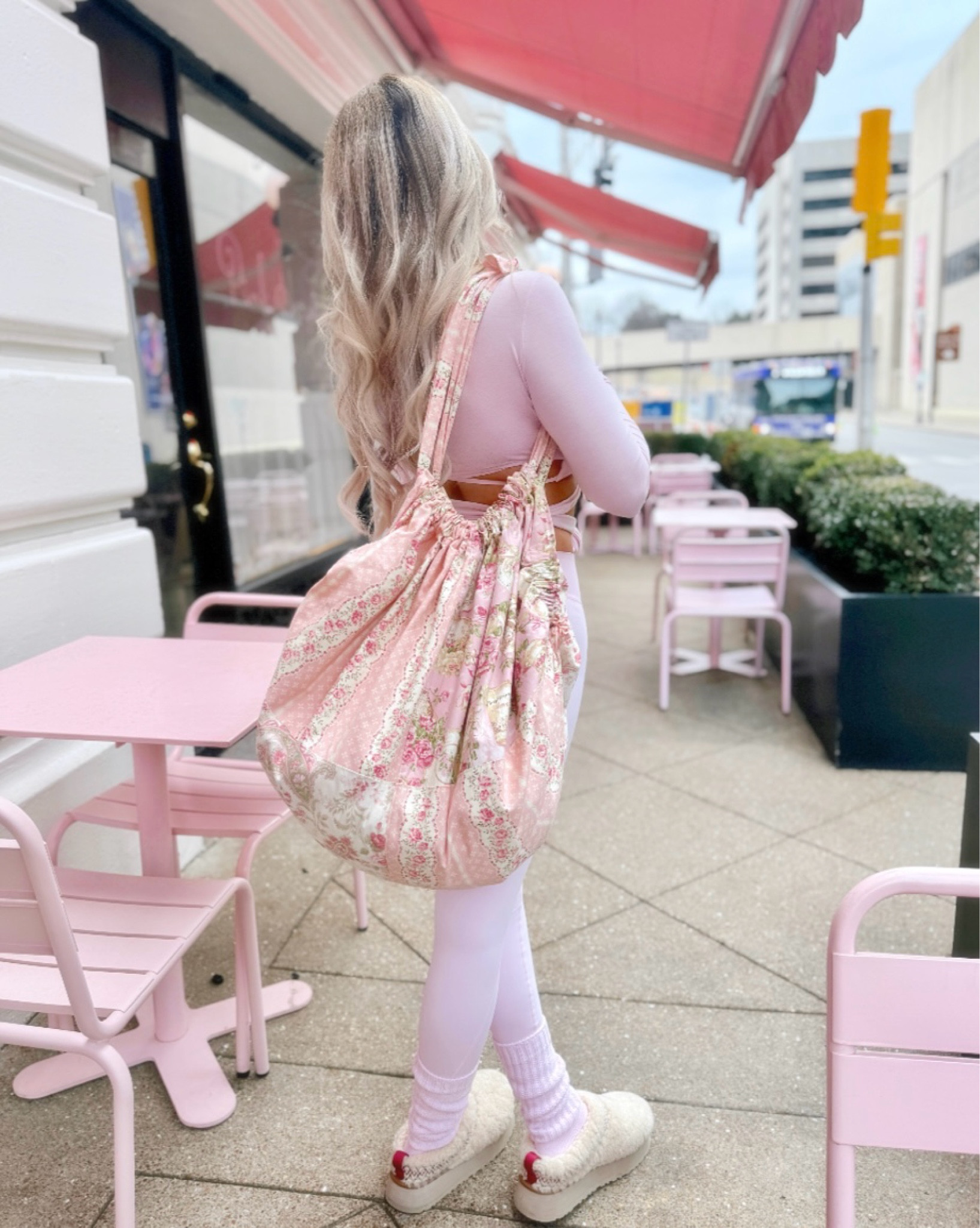 The cutest weekender tote bag for Spring (can fit a weeks worth of clothes expanded) 🌸🫶🏼🎀✨

#LTKSeasonal #LTKSpringSale