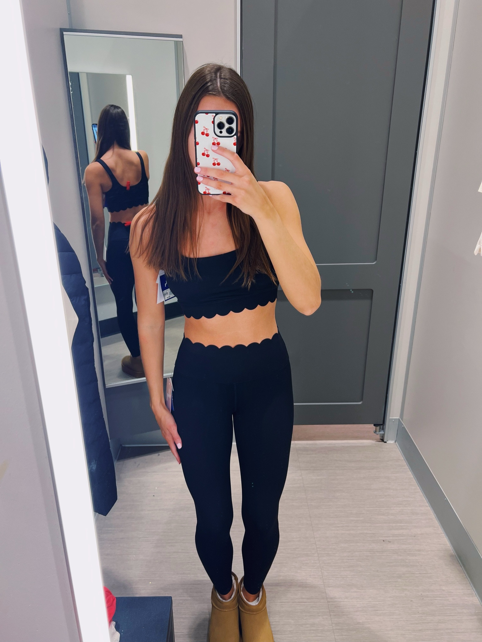 wearing a size small top & bottom! 