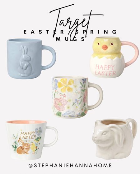 Target Easter Spring Mugs #kitchen #mug #coffee #coffeefavorites 

#LTKMostLoved #LTKhome #LTKSeasonal