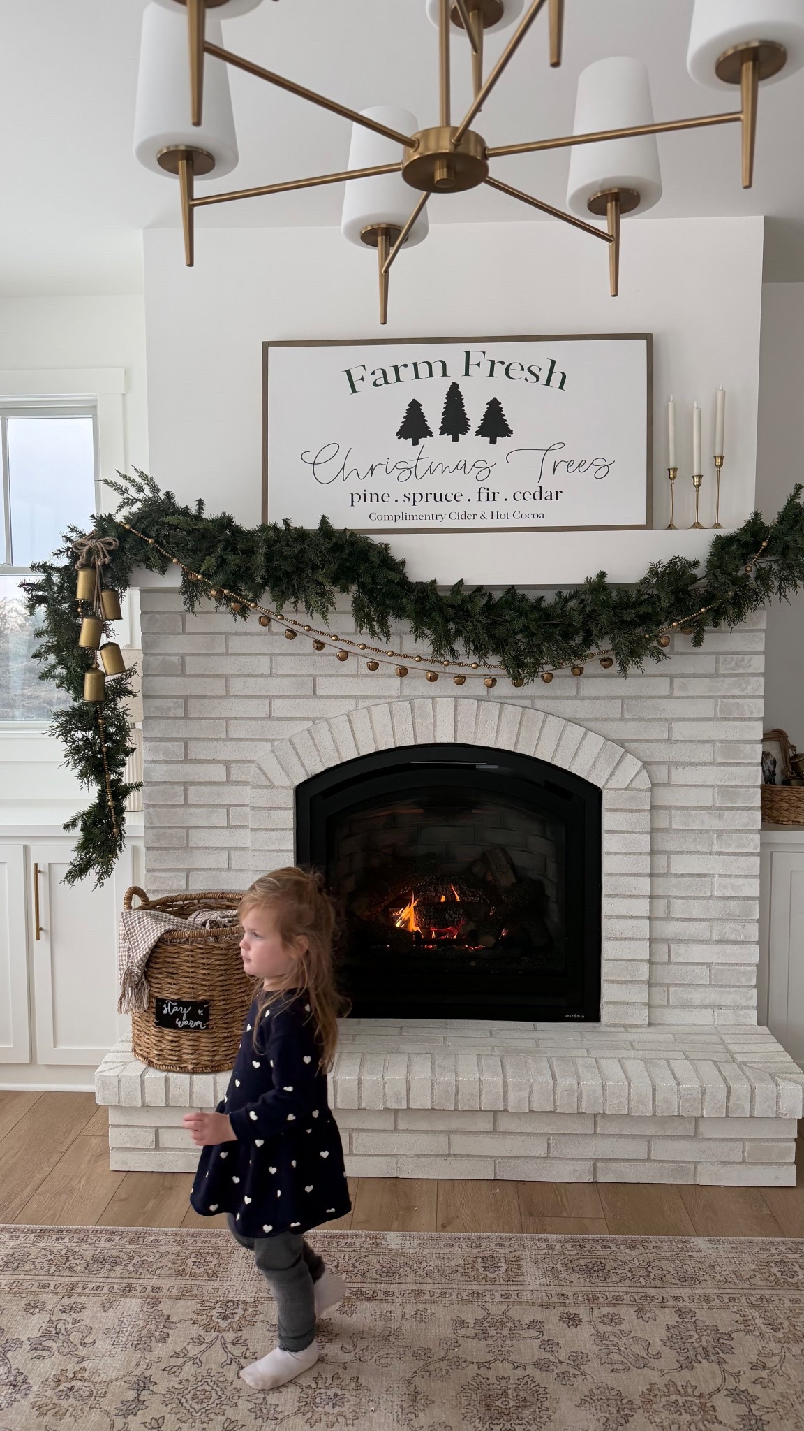 Mantle is decorated and ready! 

#LTKSaleAlert #LTKHoliday #LTKHome
