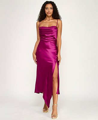 Juniors' Sweetheart Neck Dress | Macy's