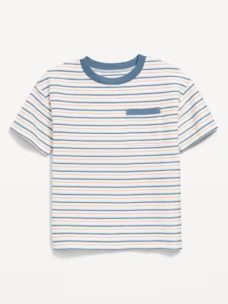 Oversized French-Terry Pocket T-Shirt for Toddler Boys | Old Navy (US)
