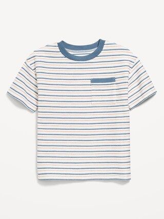 Oversized French-Terry Pocket T-Shirt for Toddler Boys | Old Navy (US)