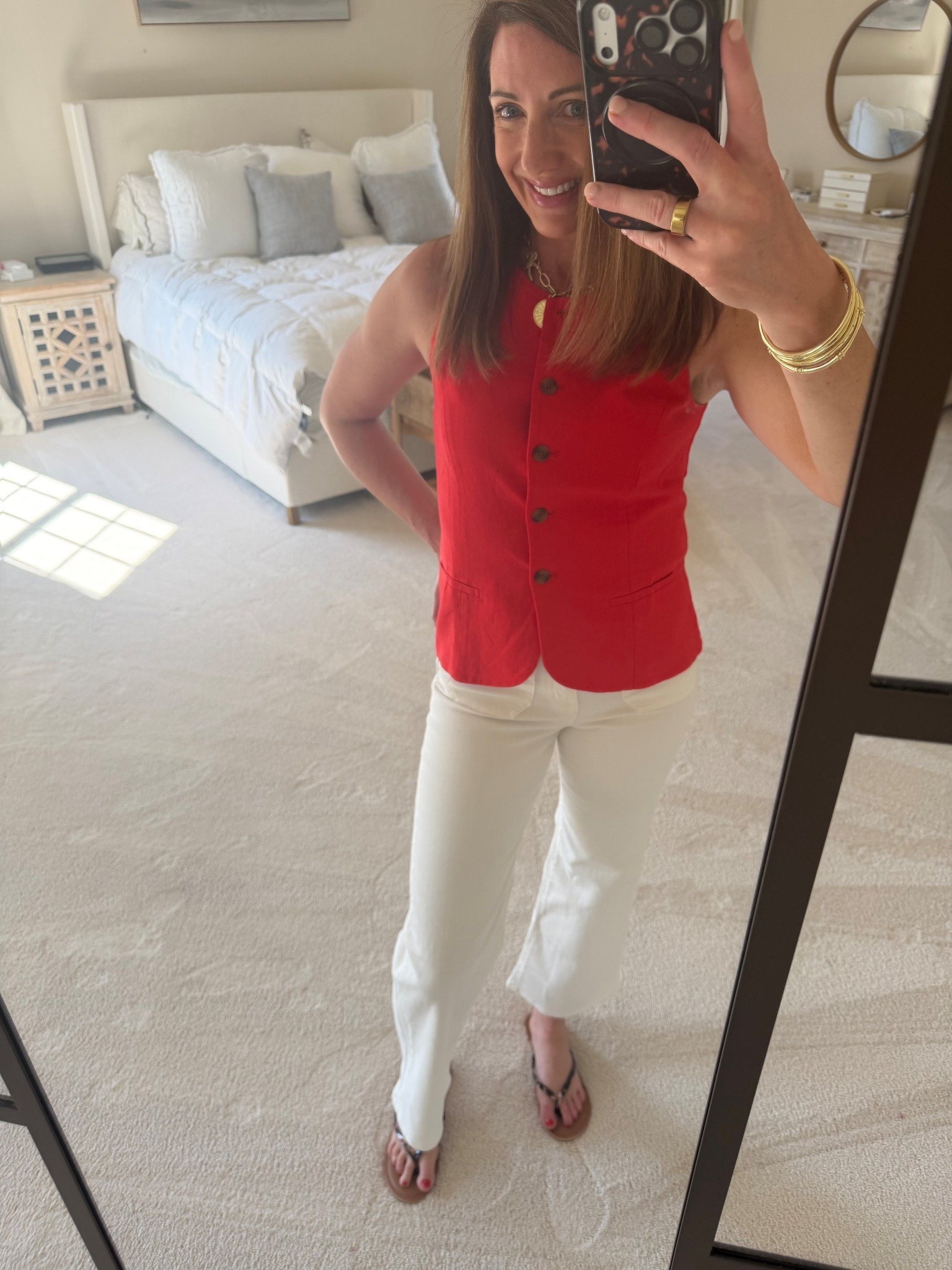 Loving this @jcrew outfit. Headed to a collagen and cocktails event🍸.

#LTKselfcare #LTKOver40 #LTKootd