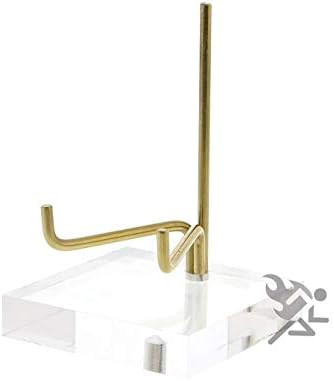 OnFireGuy 4-1/4" Adjustable Metal Arm Display Stand Easel with Acrylic Base | Amazon (US)