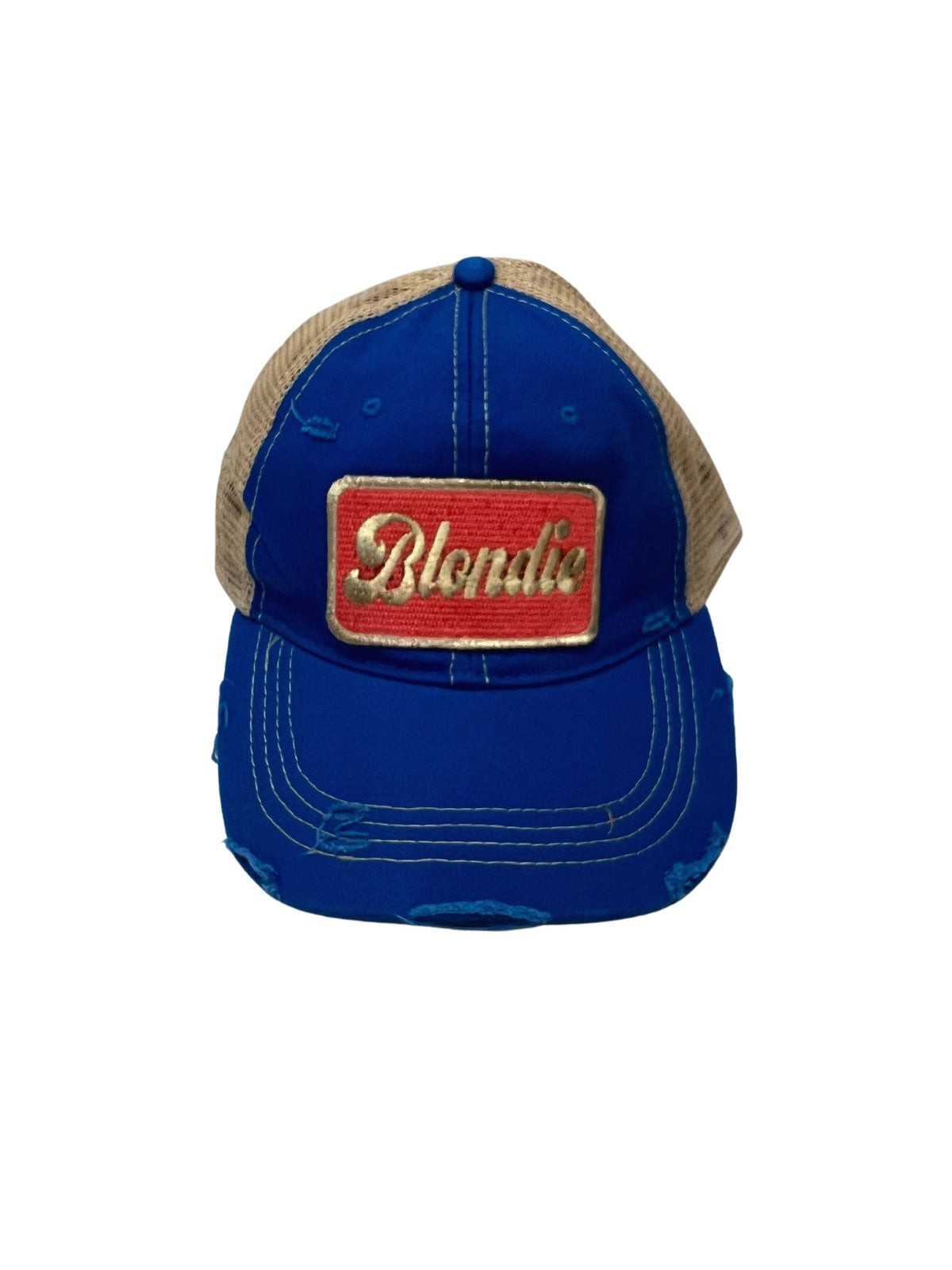 ROYAL BLONDIE PATCH HAT | Judith March