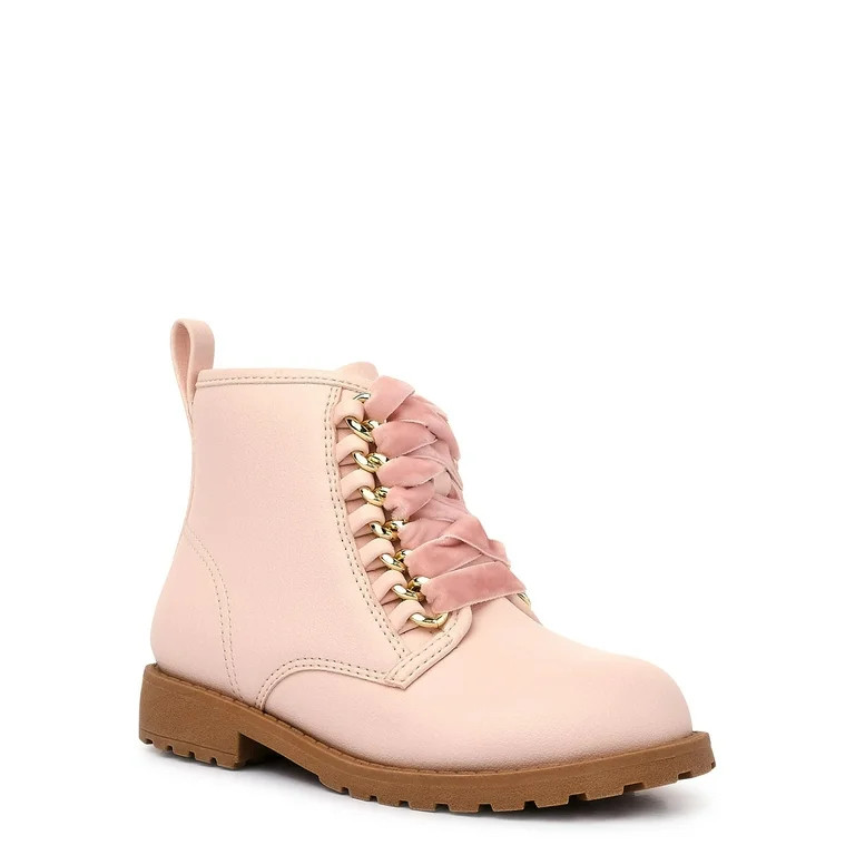 Wonder Nation Toddler Girls Chain Boot, Sizes 7-12 | Walmart (US)