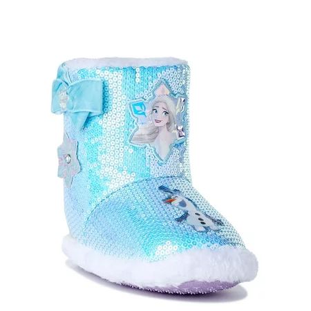 Frozen Toddler Girls Slipper Bootie Sizes 5/6-11/12 | Walmart (US)