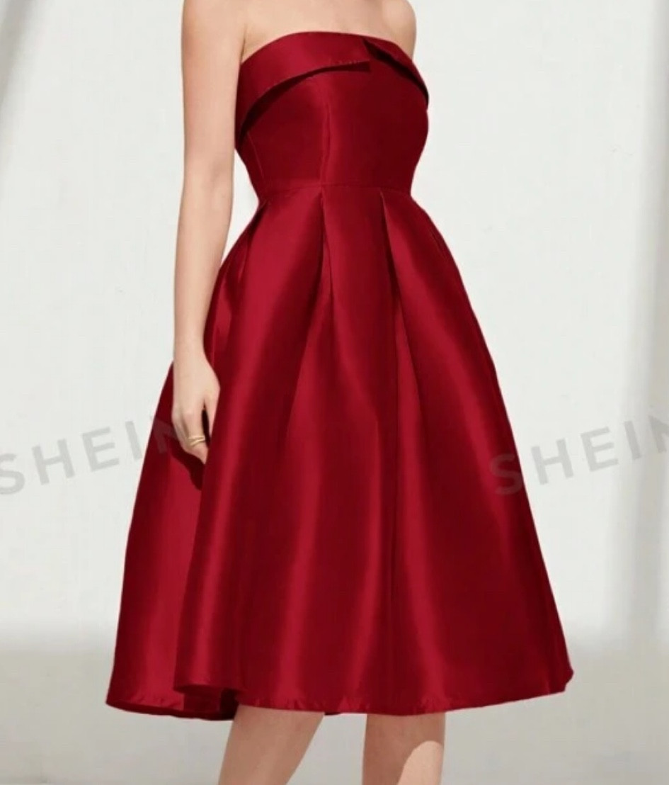 Red midi party dress

#LTKpartywear