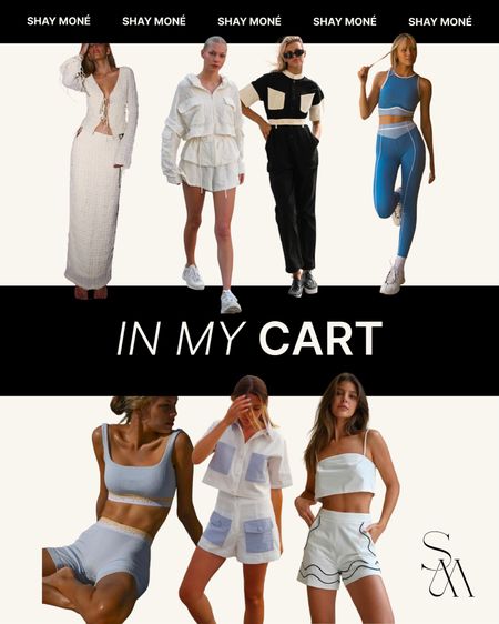 In my cart for spring and summer: workout leggings and sports bra, biker shorts, two piece set, jumpsuit 

#LTKstyletip #LTKfitness #LTKActive