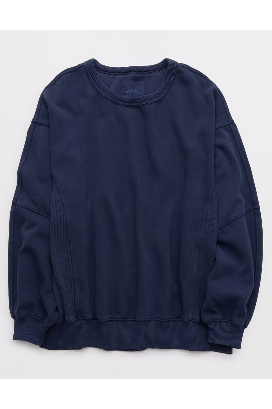Aerie TrÃ¨s Chic Sweatshirt Women's Navy XL | Aerie