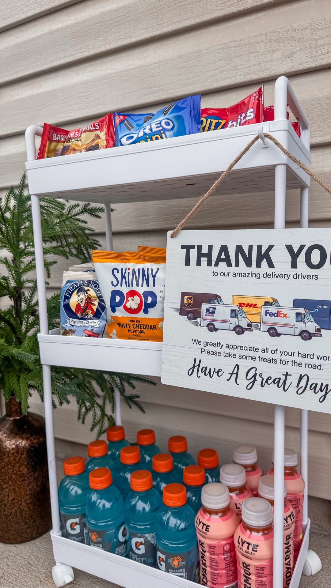 Delivery driver snack cart 💫

#LTKHoliday