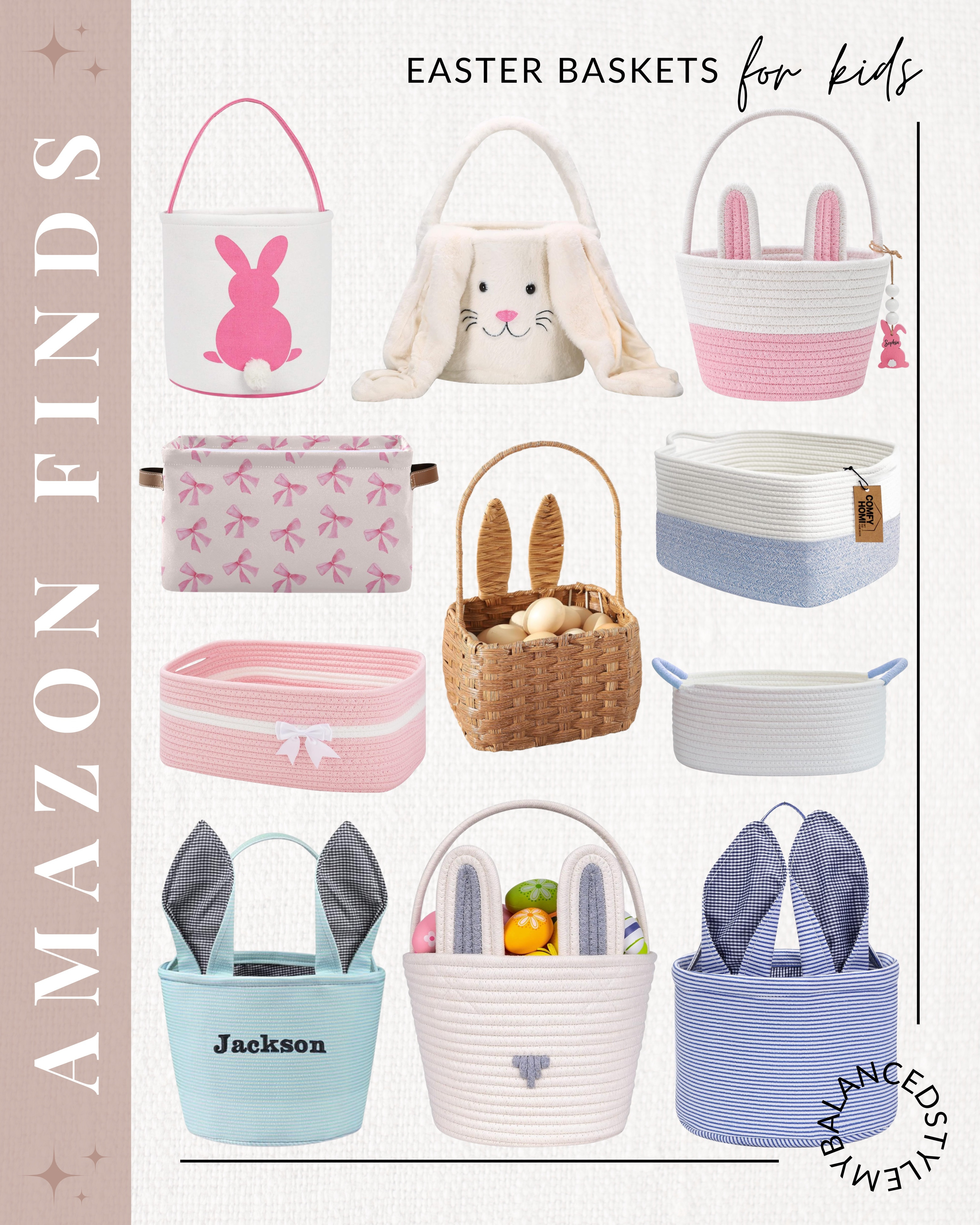 Amazon Easter Baskets for Kids

Spring fashion
Spring style
Bikinis
Women’s sundresses
Women’s Sun hats
Women’s accessories
Spring accessories
Women’s coverups
Women’s sneakers
Neutral sneakers
Marc jacobs
Spanx
Spring sneakers
Two piece sets
Everyday Tote
Women’s fashion
Affordable fashion
Belt bags
Women’s denim shorts
Distressed denim
Fashion tote bags
Women’s swimsuits
Women’s sandals

#LTKKids #LTKSaleAlert #LTKSeasonal