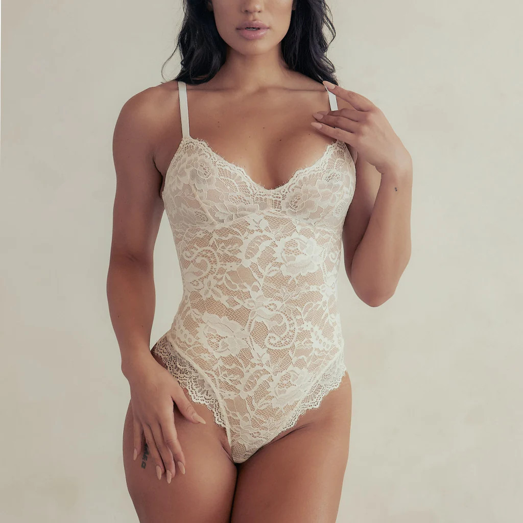 Shaping Lace Shapewear Bodysuit | Pinsy