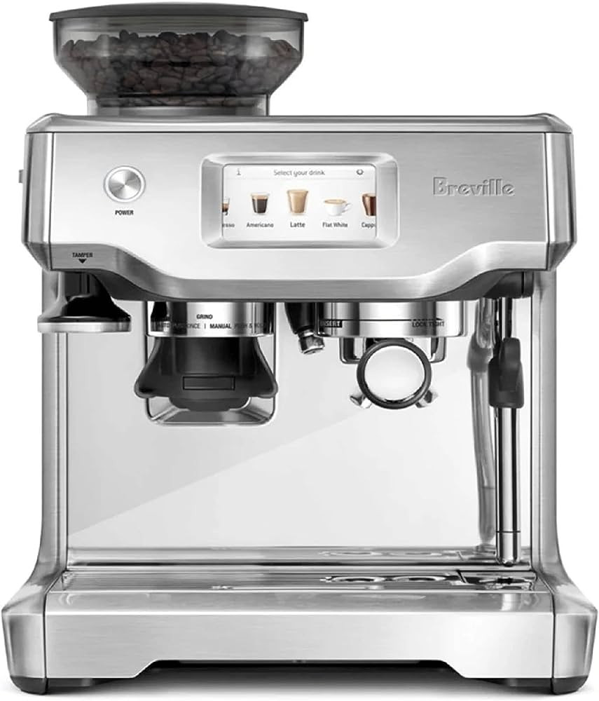 Breville Barista Touch Espresso Machine, 67 fluid ounces, Brushed Stainless Steel, BES880BSS | Amazon (US)