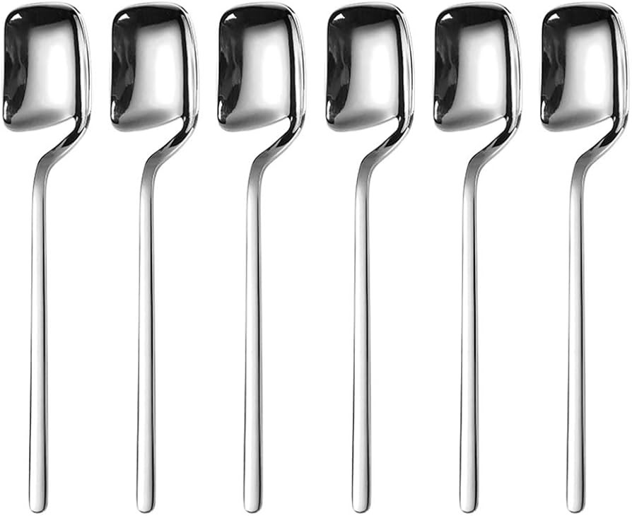 Demitasse Spoons, Espresso Spoons, 5.6 Inches 18/10 Stainless Steel Mini Spoons Tea Spoons Small ... | Amazon (US)
