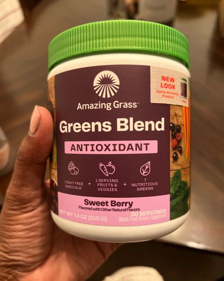This is the one greens blend that I have tried that actually tastes really good and it makes me feel better about my nutrition because there are so many days where it’s so hard to stay on track and make sure I get all my greens without compromising taste! This is my favorite flavor too! 