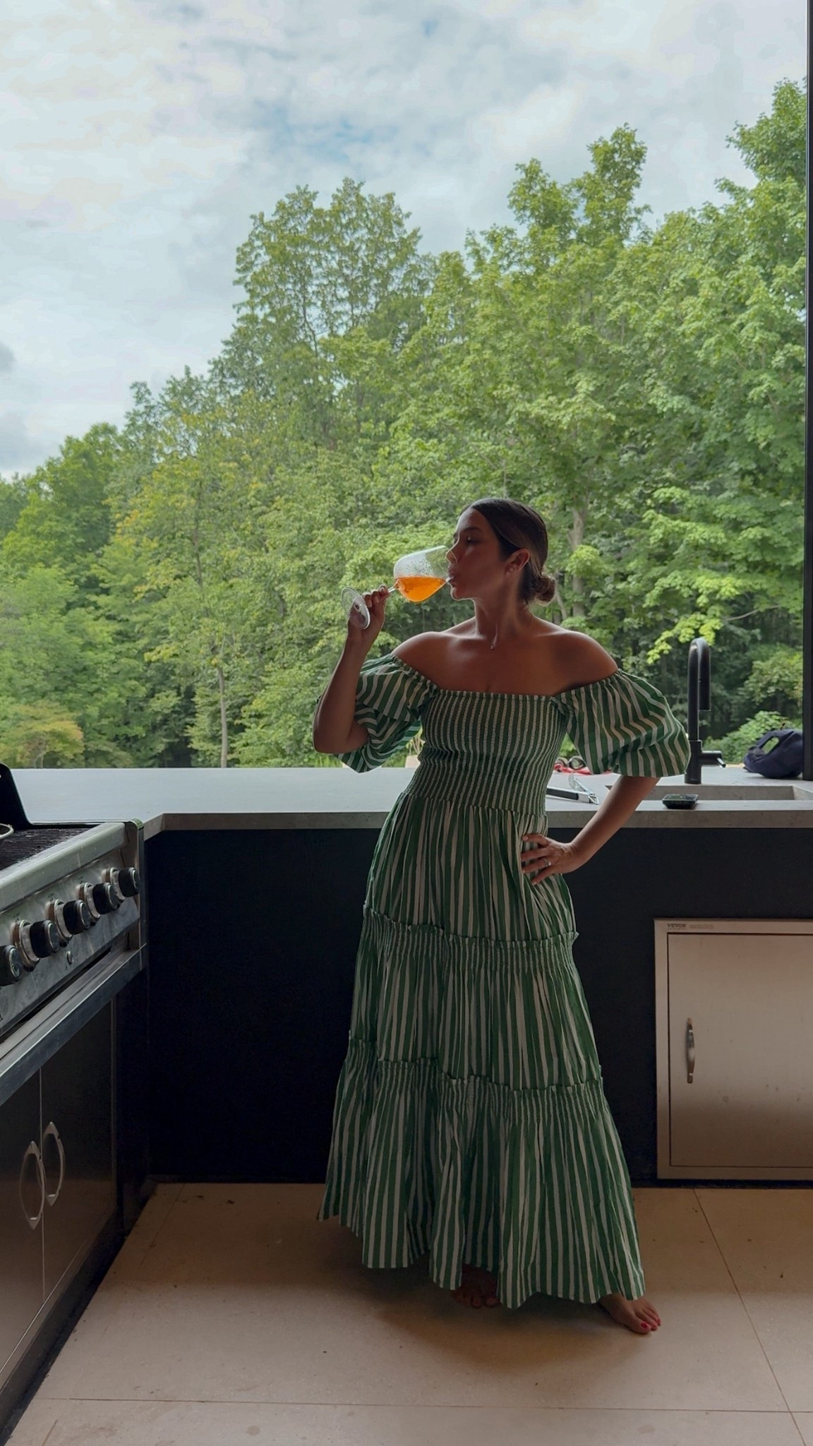 This dress is IT this summer. Wearing a S

#LTKSeasonal #LTKHome #LTKStyleTip